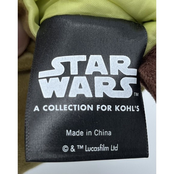 Star Wars Yoda Stocking Kohl's Disney Jedi Mini Stocking Empire Strikes Back VGC - Picture 5 of 7